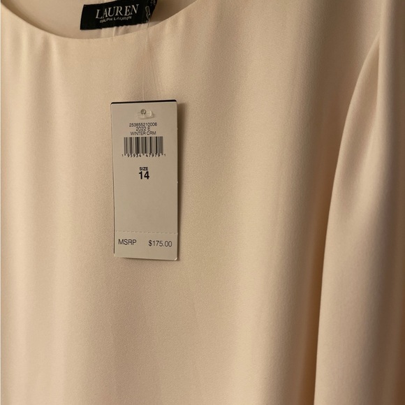 Brand new - Ralph Lauren Cape Georgette Cocktail Dress - Picture 5 of 9